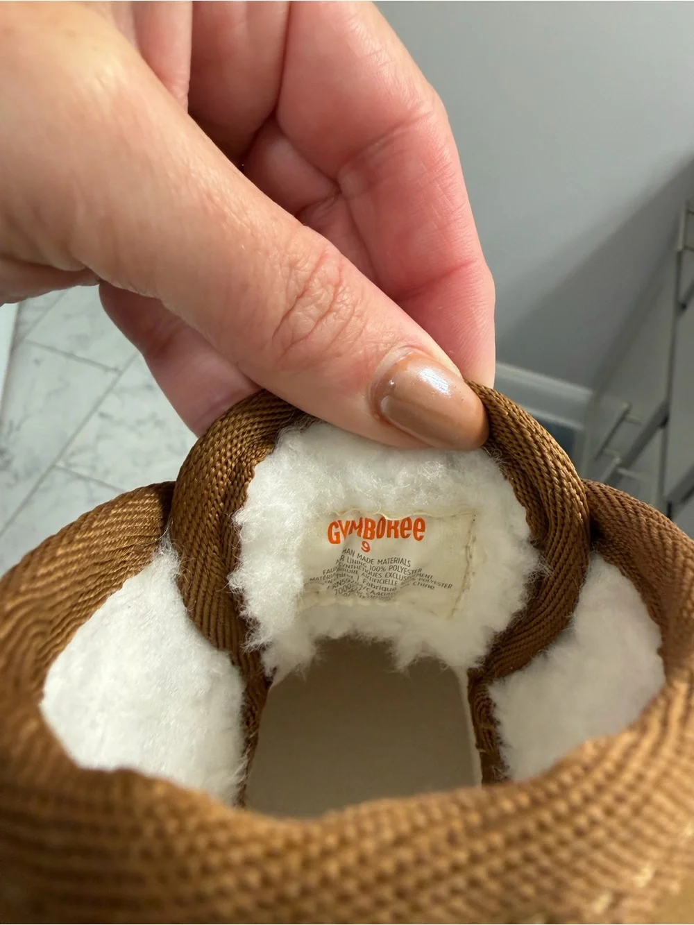 Gymboree cozy faux